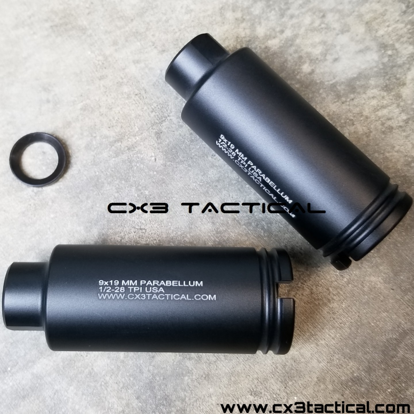 9mm Muzzle Brake Compensator Comp 9 Mm 1 2 28 TPI 1 2x28 9 Millimeter 