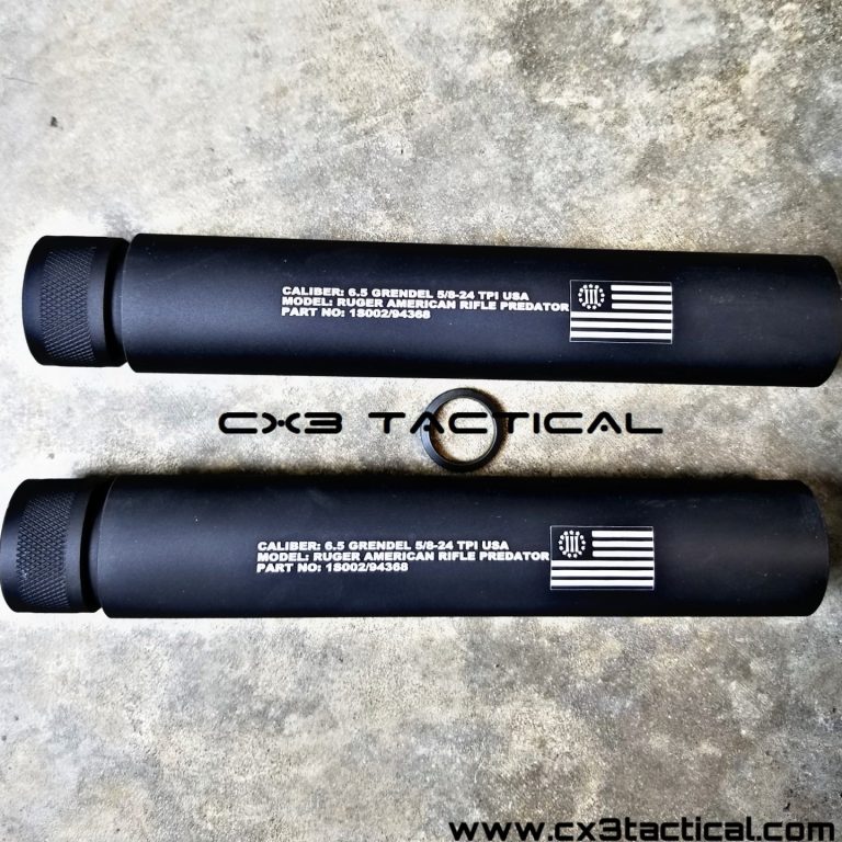 Ruger American Predator 6.5 Grendel Muzzle Brake Compensator Comp 5/8 ...