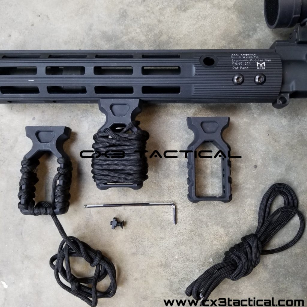 MLOK Foregrip MLOK Fore Grip Tactical Grip For M LOK Handguard Knurled